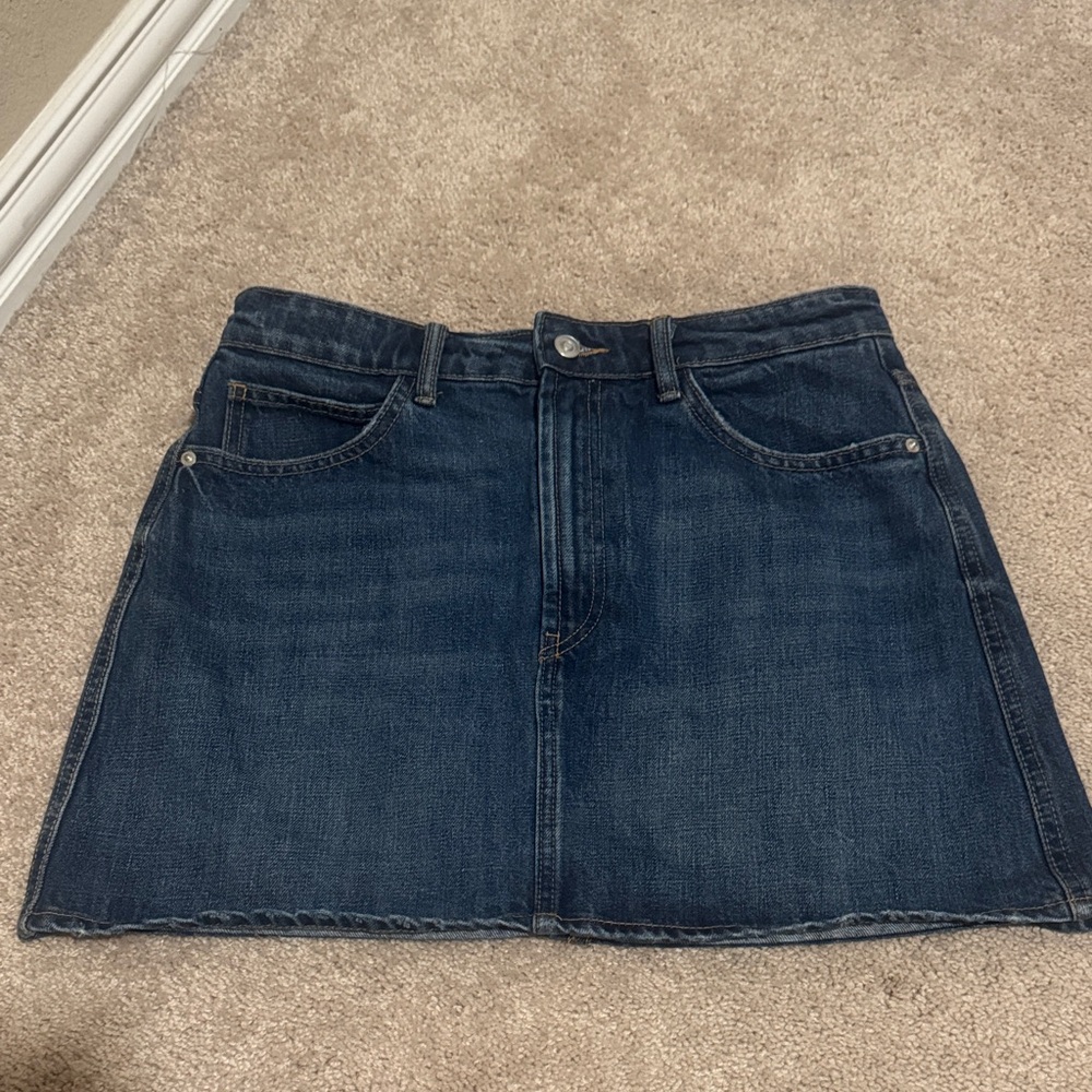 Zara Denim Mini Skirt